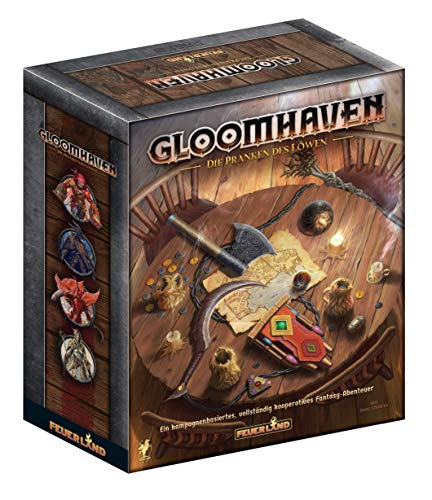 Feuerland Spiele 63577 Gloomhaven - Die Pranken des Löwen, Ab 14 Jahren von Feuerland Spiele