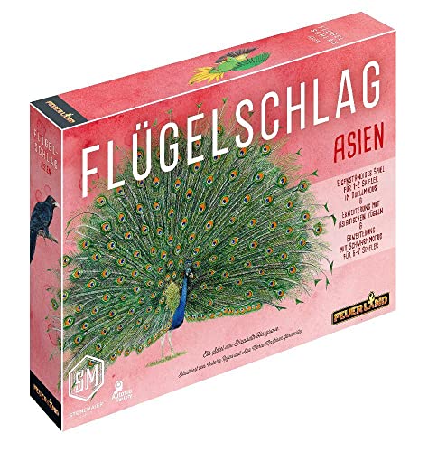 Feuerland Spiele 31018 Flügelschlag Asien-Erweiterung, Ab 10 Jahren, Schwarz von Feuerland Spiele