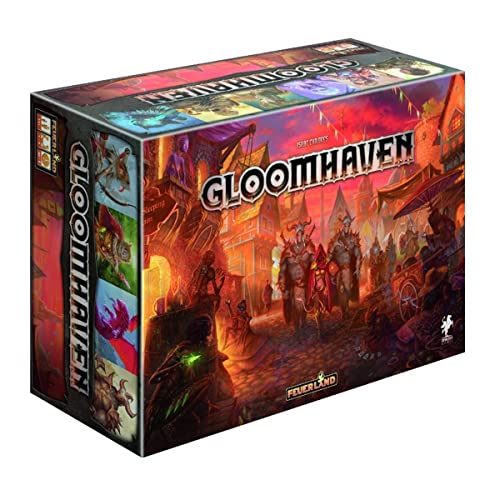 Feuerland FEU63548 - Gloomhaven, 1-4 Spieler, ab 14 Jahre (DE-Ausgabe) von Feuerland