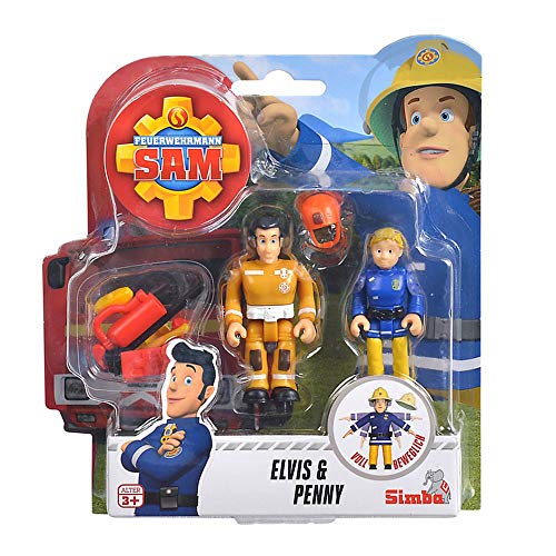 Feuerwehrmann Sam Elvis & Penny Spiel Figuren Set | Simba Toys von Simba