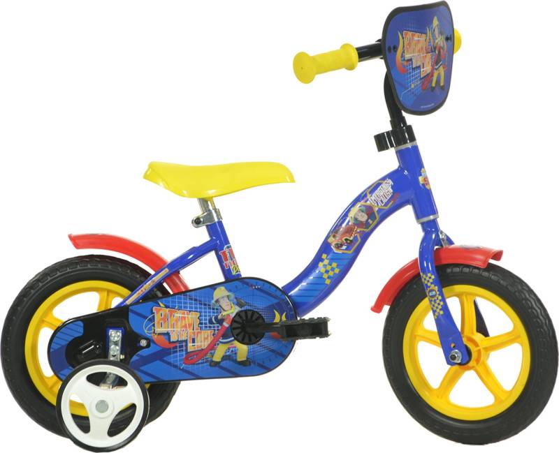 Feuerwehrmann Sam Kinderfahrrad 10 Zoll, Blau von Feuerwehrmann Sam