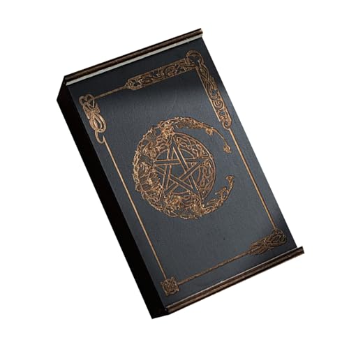 Fhkpsqkcn Astrologys Wahrsagungs Aufbewahrungskoffer Push Pull Kartenbehälter Holz Tarot Karten Aufbewahrungskoffer Tragbare Tarot Karten Box von Fhkpsqkcn