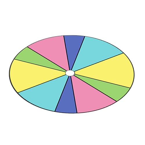 Fhkpsqkcn Tabletop Preis Plattentable Löschen Wiederverwendbares Vermögen Rad Zeichnungen Roulette Rad Tisch Lotteriemaschine Plattentable von Fhkpsqkcn