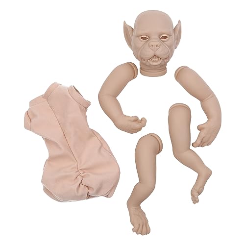 Fhsqwernm 18 Kits Teile Unvollendete Neugeborene Anime Spielzeug Leere Puppen Set Armaturen von Fhsqwernm