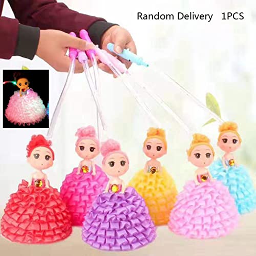 Fhsqwernm 18 cm/7 Handheld Tasche Schönem Kleid 3-Modus Blinklicht Feiertagsparty Geschenk von Fhsqwernm