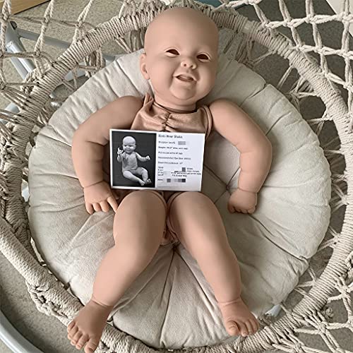 Fhsqwernm 62CM Weiche Spielzeug Baby Puppen W/Lächelndes Gesicht Bildungs ​​Reborns Kind Partei Liefert von Fhsqwernm