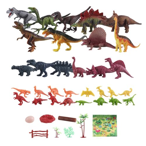 Fhsqwernm Dinosaurier Spielzeug Aktivität Spielmatte Pädagogische Dinosaurier Spielset Eine Dinosaurierwelt von Fhsqwernm