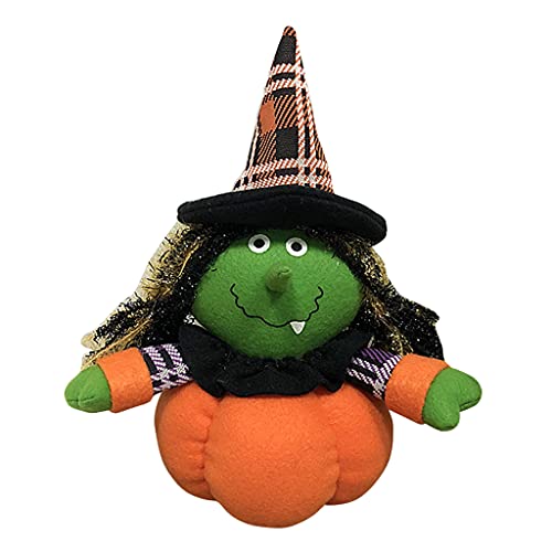 Fhsqwernm Einzigartige Thanksgiving Geschenke Halloween Dekoration Ornamente Kürbisfigur Thanksgiving Tischdeckenornament von Fhsqwernm