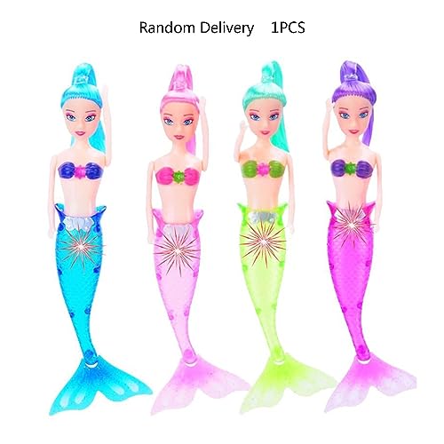 Fhsqwernm Prinzessin Spielzeug Meerjungfrauen Beleuchtungsschwanz Flexibles Kleinkindspielzeug Geschenk von Fhsqwernm