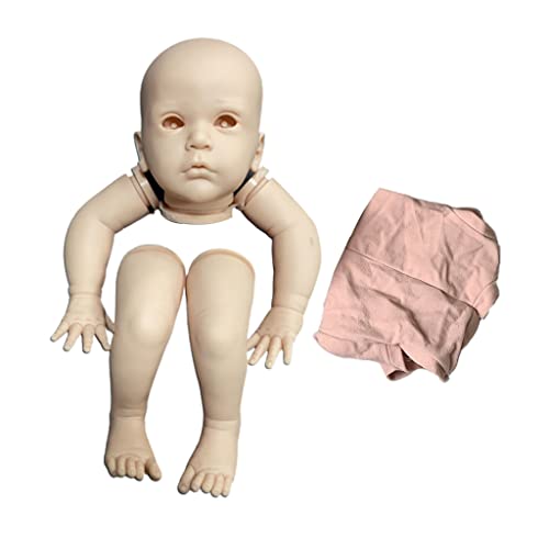 Fhsqwernm Puppen Sets 24" Puppen Zubehör Geschenke Lachendes Baby Realistisch Geboren von Fhsqwernm