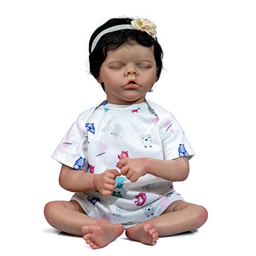 Fhsqwernm Säuglingsneuheitsspielzeug Realistisches Weiße Haut Säugling Geeignet Neugeborene Säuglingsbedarf Handbemalung Do von Fhsqwernm