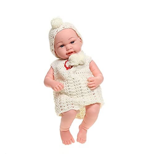 Fhsqwernm Säuglingsneuheitsspielzeug Realistisches Weiße Haut Säugling Geeignet Neugeborene Säuglingsbedarf Waschbar von Fhsqwernm