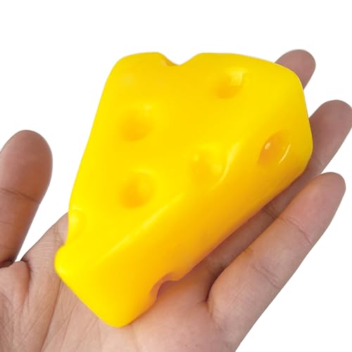 Fhsqwernm Simulation Käse Form Spielzeug Werkzeug Squeeze Stress Relief Lustige Langsam Steigende Spielzeug Erwachsene Geschenk von Fhsqwernm