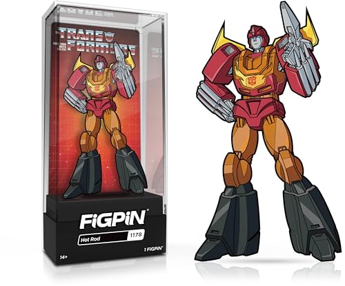 FiGPiN - Transformers Generations - Hot Rod Emaille Pin (1178), Standard, Kunststoff von FiGPiN