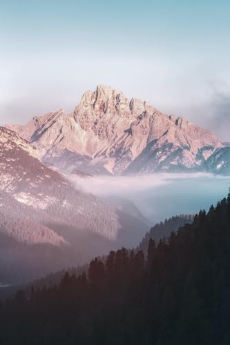 Wunderschöner Berggipfel – 4000-teiliges Holzpuzzle – Puzzle für Erwachsene, Familien-Gehirnherausforderung von FiXizy