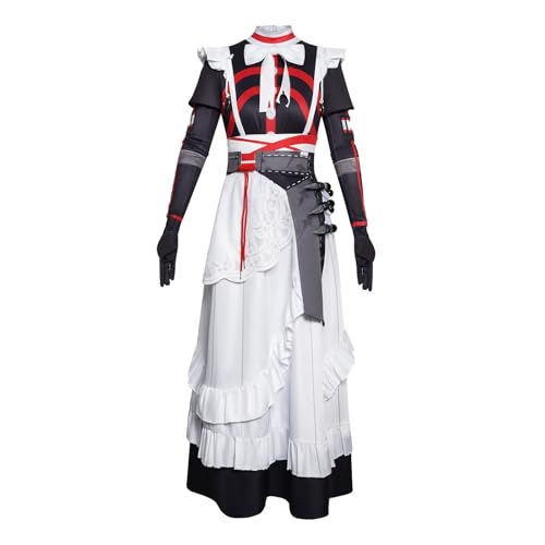 Fiamll Alexandrina Sebastiane Cosplay Kostüm - Zenless Zone Zero Cosplay Verkleidung Alexandrina Uniform Maid Kleid für Halloween, Karneval & Party XXL Fiamll Alexandrina Sebastiane Cosplay Kostüm - Zenless Zone Zero Cosplay Verkleidung Alexandrina Uniform Maid Kleid für Halloween, Karneval & Party XXL von Fiamll