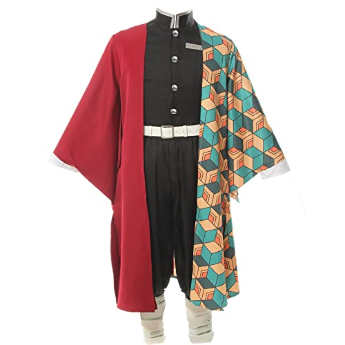 Fiamll Giyuu Cosplay Kostüm Tomioka Giyuu Cosplay Outfit für Japanischer Anime Kimono demon cosplay L Fiamll Giyuu Cosplay Kostüm Tomioka Giyuu Cosplay Outfit für Japanischer Anime Kimono demon cosplay L von Fiamll