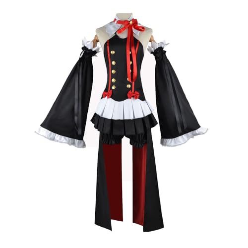 Fiamll Krul Tepes Cosplay Seraph of the end Cosplay Krul Tepes Vampir Kostüm Halloween Kleid Gothic Lolita Komplettes Set Karneval Party XL Fiamll Krul Tepes Cosplay Seraph of the end Cosplay Krul Tepes Vampir Kostüm Halloween Kleid Gothic Lolita Komplettes Set Karneval Party XL von Fiamll