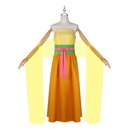 Fiamll Maomao Cosplay Kostüm Damen Outfit Hanfu Kleid The Apothecary Diaries Kostüm Halloween Karneval Anzug Outfits Orange XL Fiamll Maomao Cosplay Kostüm Damen Outfit Hanfu Kleid The Apothecary Diaries Kostüm Halloween Karneval Anzug Outfits Orange XL von Fiamll