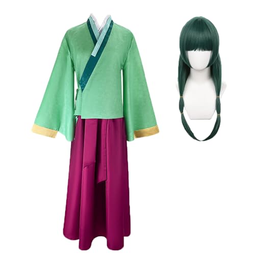 Fiamll Maomao Cosplay Kostüm Hanfu Kleid The Apothecary Diaries Kostüm Damen Outfits mit Perücke Halloween Karneval Anzug Outfits, L Fiamll Maomao Cosplay Kostüm Hanfu Kleid The Apothecary Diaries Kostüm Damen Outfits mit Perücke Halloween Karneval Anzug Outfits, L von Fiamll