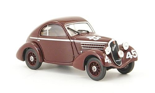 Fiat 508 CS Balilla Berlinetta, No.45, Mille Miglia, 1936, Modellauto, Fertigmodell, Starline 1:43 von Fiat