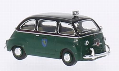 Fiat Multipla, Taxi, Modellauto, Fertigmodell, Brekina 1:87 von Fiat