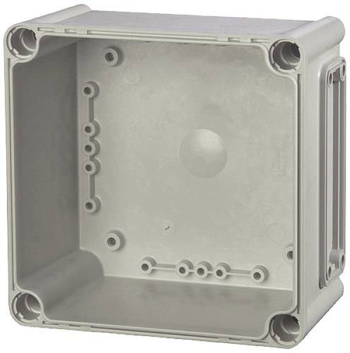 Fibox Base, PC Openings, 1x size 1 flange 3530543 Gehäuse-Unterteil Polycarbonat Lichtgrau (RAL 703 von Fibox