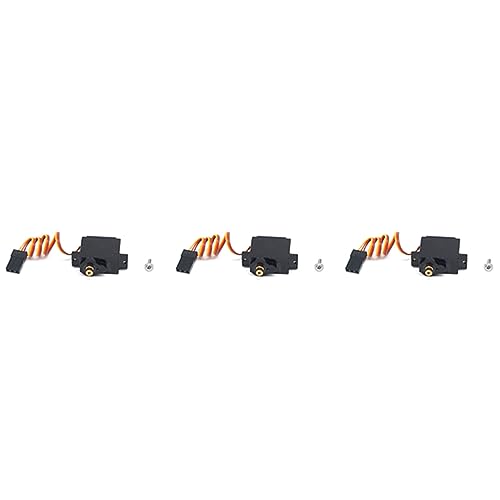 Ficher 3X Metall Getriebe 5G Servo K989-58 für K969 K979 K989 K999 P929 P939 1/28 A202 A232 1/24 RC Auto Upgrade Teile von Ficher