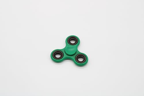 Fiducia Fidget Spinner für Kinder/Erwachsene Hand Spinner Tri-Spinner Spielzeug Stress Relief Fidget (Dunkelgrün) von Fiducia