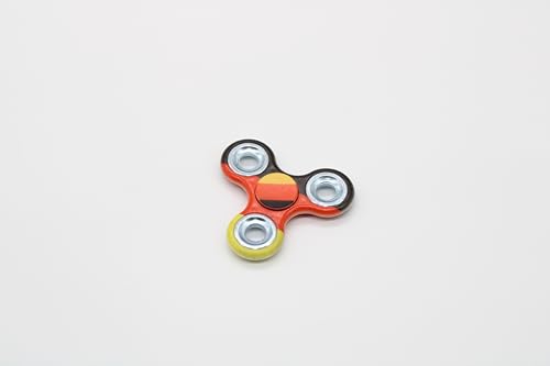 Fiducia Fidget Spinner für Kinder/Erwachsene Hand Spinner Tri-Spinner Spielzeug Stress Relief Fidget (mit Deutschland Flage) von Fiducia