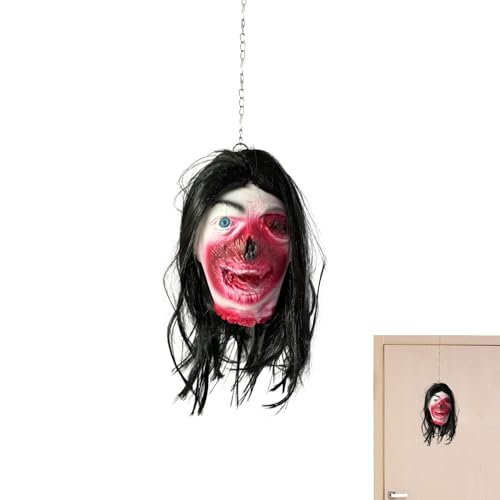 Fierudeng Gruselhaus Deko | Lebensechte Halloween Außendekoration Kopfattrappe - Realistische Körperteile Für Horror-Labyrinth Garten Escape Room Theaterdekoration Party Fierudeng Gruselhaus Deko | Lebensechte Halloween Außendekoration Kopfattrappe - Realistische Körperteile Für Horror-Labyrinth Garten Escape Room Theaterdekoration Party von Fierudeng