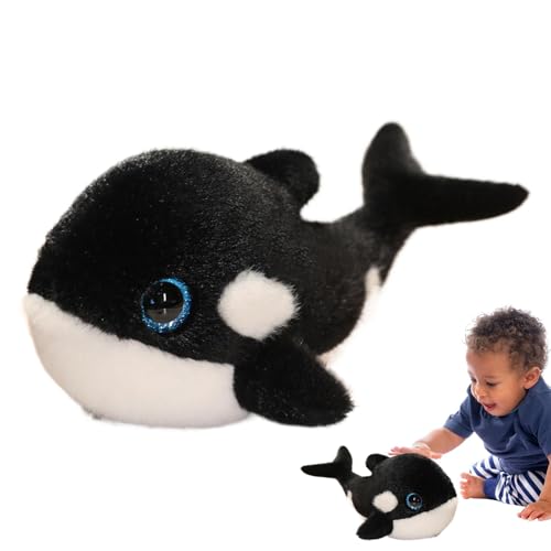 Fierudeng Kuscheltiere mit Meerestieren, Sealife-Plüschtiere - Meeresschildkröten-Kuscheltiere für Kinder - Meerestier-Plüschtiere, Meereskuscheltiere, Kuscheltierhaie, Plüschkuscheltiere von Fierudeng