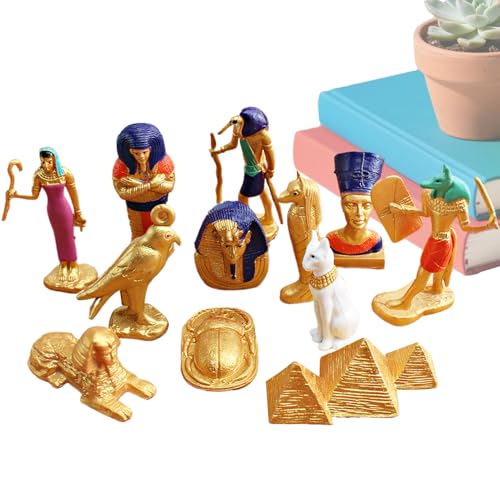 Fierudeng Schreibtisch Figuren - Ägyptische Figuren Spielsets,Dekoratives Lernspiel Set Zur Förderung Der Kreativität Für Frauen Mädchen Schule Fans Zuhause Spielzeit Fierudeng Schreibtisch Figuren - Ägyptische Figuren Spielsets,Dekoratives Lernspiel Set Zur Förderung Der Kreativität Für Frauen Mädchen Schule Fans Zuhause Spielzeit von Fierudeng