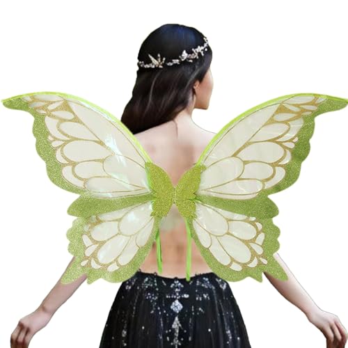 Kreative Feenflügel Für Erwachsene Und Kinder - Butterfly Fairy Wings - Girls Feen Wings Für Verschiedene Themenpartys, Maskerade -Bälle, Fotografie -Requisiten Und Andere Anlässe von Fierudeng