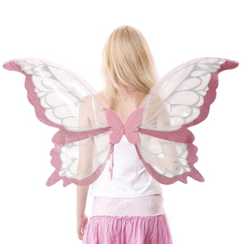 Kreative Feenflügel Für Erwachsene Und Kinder - Butterfly Fairy Wings - Girls Feen Wings Für Verschiedene Themenpartys, Maskerade -Bälle, Fotografie -Requisiten Und Andere Anlässe von Fierudeng