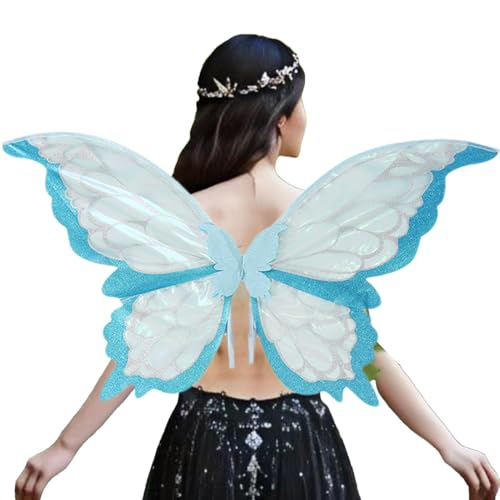 Kreative Feenflügel Für Erwachsene Und Kinder - Butterfly Fairy Wings - Girls Feen Wings Für Verschiedene Themenpartys, Maskerade -Bälle, Fotografie -Requisiten Und Andere Anlässe von Fierudeng