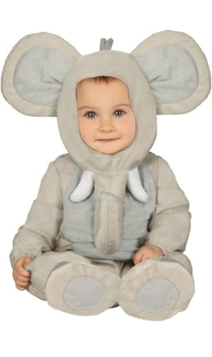 Guirca -88395 Kostüm 6-12 Monate Elefant Baby, mehrfarbig (88395) von Fiestas GUiRCA