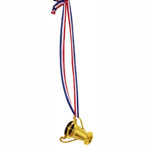 Fiesta Palace Medaille Trophäe, 8 cm von Funny Fashion