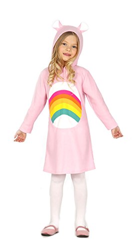 Guirca 83203 Regenbogen-Bär-Kostüm für Kinder von 3-4 Jahren, Rosa von Guirca