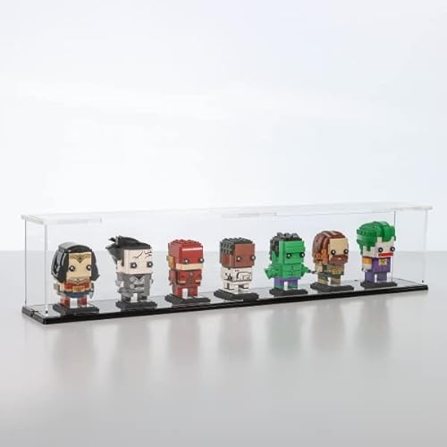 FiguSafe Vitrine für Lego® BrickHeadz T/B/H 100x650x150 mm von FiguWorld