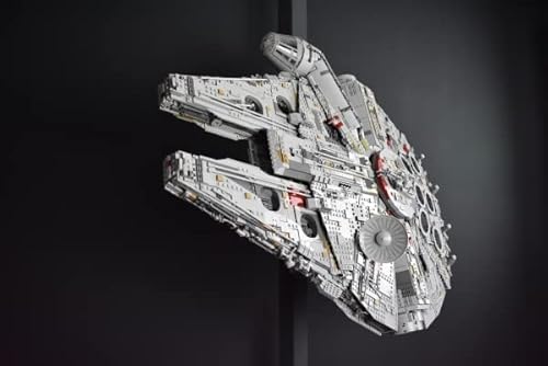 FiguWorld FalconHolder die Acryl Halterung kompatibel mit Lego Millennium Falcon Star Wars Set 75192 von FiguWorld