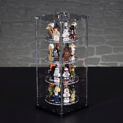 SingleTower Vitrine für 32 eurer Lego® Sammelserien Figuren von FiguWorld