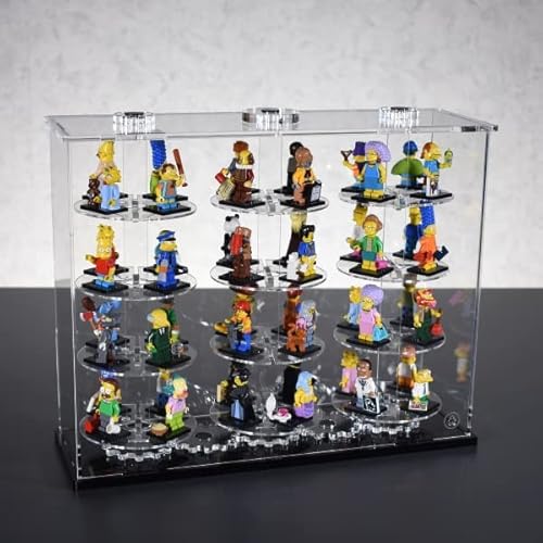 TripleTower Vitrine für 48 eurer Lego® Figuren 16-16-16 von FiguWorld