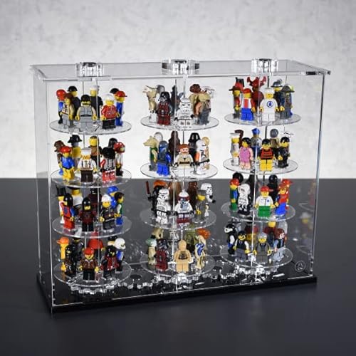 TripleTower Vitrine für 96 eurer Lego® Figuren 32-32-32 von FiguWorld