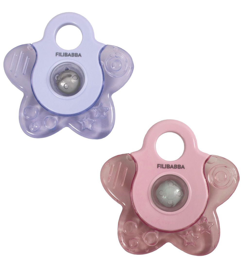 Filibabba Beißringe - 2er-Pack - Cooling Star - Rose Mix - Filibabba - One Size - Beißringe Filibabba Beißringe - 2er-Pack - Cooling Star - Rose Mix - Filibabba - One Size - Beißringe von Filibabba