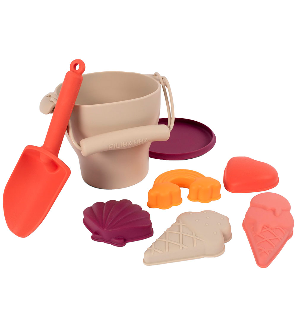 Filibabba Strandset - Silikon - Strandschätze - Filibabba - One Size - Sandspielzeug Filibabba Strandset - Silikon - Strandschätze - Filibabba - One Size - Sandspielzeug von Filibabba