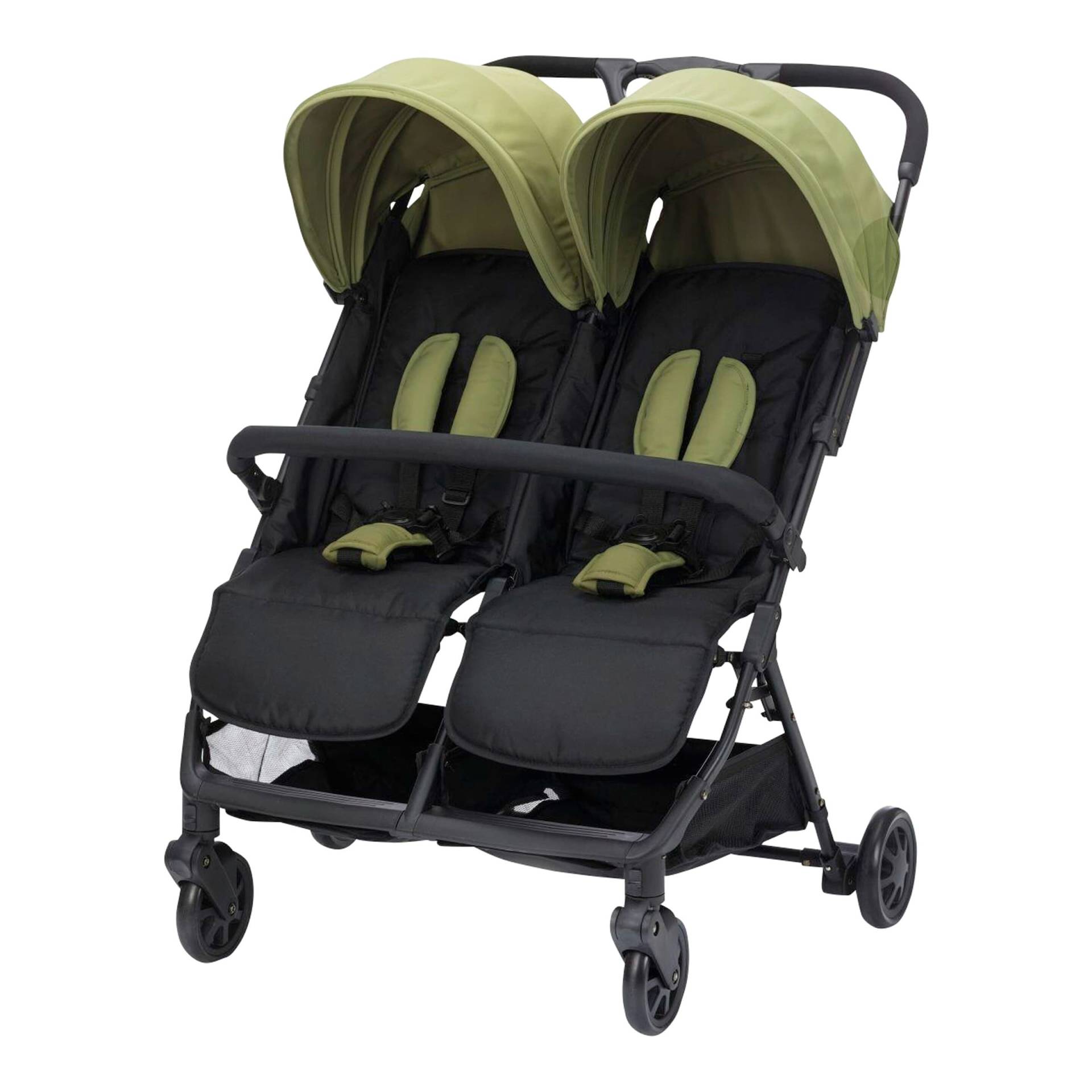 Fill Kinderwagen Zwillingswagen Fill TWIN schwarz | gruen Fill Kinderwagen Zwillingswagen Fill TWIN schwarz | gruen von Fill