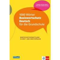 1000 Wörter Basiswortschatz Deutsch für die Grundschule von Fillibach bei Klett Sprachen