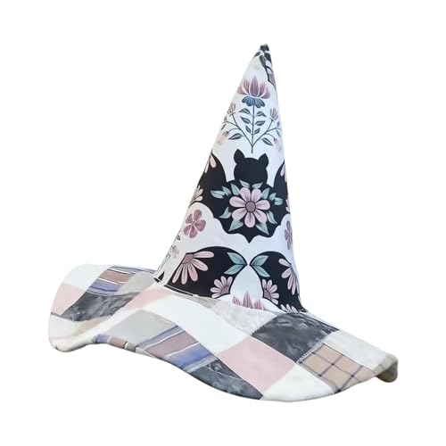 Der Gesteppte Hexenhut Mit Gestepptem Design, 40x40x45 Cm, Hexenhut, Maskerade -Kostümzubehör, Komfortabel Und Vielseitig, Für Darsteller, Rollenspiel, Dress -up, Weihnachten, Carnivals, Masquerade Der Gesteppte Hexenhut Mit Gestepptem Design, 40x40x45 Cm, Hexenhut, Maskerade -Kostümzubehör, Komfortabel Und Vielseitig, Für Darsteller, Rollenspiel, Dress -up, Weihnachten, Carnivals, Masquerade von Filvczt