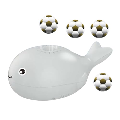 Electric Fan Levitation Ball, Whale Fan Blow Ball Toy, Shark Shape Design Early Learning Toy, Whale Levitation Ball Toys, Whale Electric Fan Levitation Blow Ball, Easy To Use, Portable for Home von Filvczt